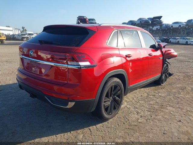 2022 Volkswagen Atlas Cross Sport 3.6l V6 Se W/technology მანქანა იყიდება აუქციონზე, vin: 1V2JE2CA0NC216215, აუქციონის ნომერი: 45704934