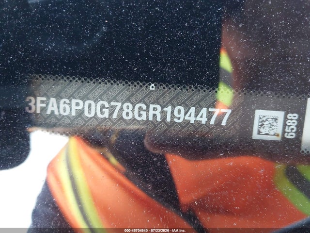 Ford FUSION S 2016 3FA6P0G78GR194477 Image 12