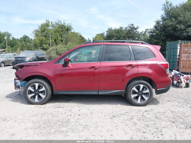 2018 Subaru Forester 2.5i Limited მანქანა იყიდება აუქციონზე, vin: JF2SJAJC2JH609714, აუქციონის ნომერი: 45704943