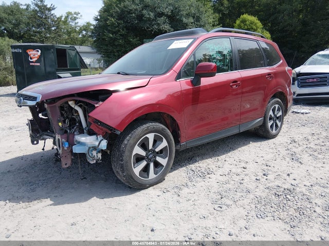 2018 Subaru Forester 2.5i Limited მანქანა იყიდება აუქციონზე, vin: JF2SJAJC2JH609714, აუქციონის ნომერი: 45704943