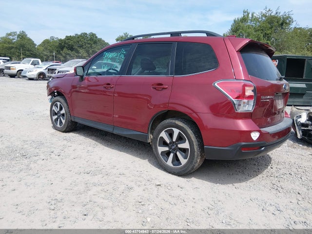 2018 Subaru Forester 2.5i Limited მანქანა იყიდება აუქციონზე, vin: JF2SJAJC2JH609714, აუქციონის ნომერი: 45704943