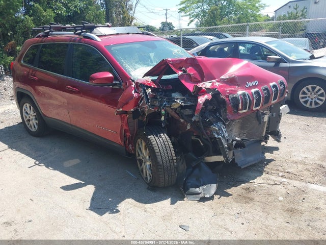 2017 Jeep Cherokee Latitude მანქანა იყიდება აუქციონზე, vin: 1C4PJLCB0HD222326, აუქციონის ნომერი: 45704991