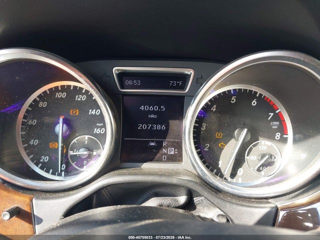 Aukcja sprzedaży 2012 Mercedes-benz Ml 350 4matic, vin: 4JGDA5HB8CA079297, numer aukcji: 45705033