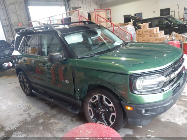 Продаж на аукціоні авто 2023 Ford Bronco Sport Outer Banks, vin: 3FMCR9C62PRD61582, номер лоту: 45705064