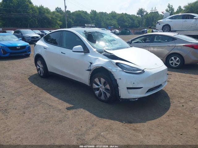 2022 Tesla Model Y Long Range Dual Motor All-wheel Drive მანქანა იყიდება აუქციონზე, vin: 7SAYGDEE7NA009992, აუქციონის ნომერი: 45705089
