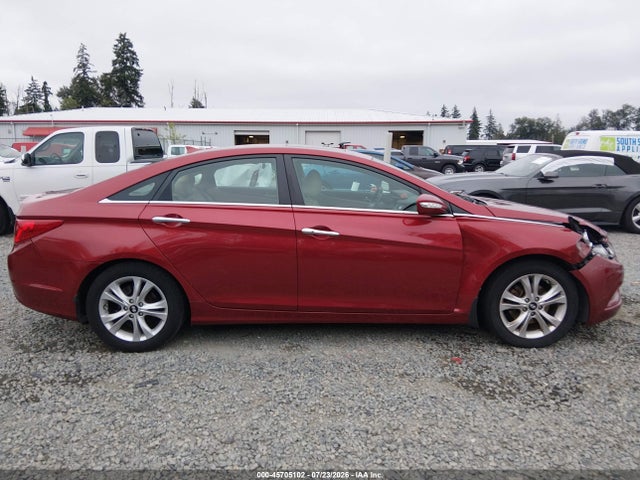 45705102 :رقم المزاد ، 5NPEC4AC0DH635662 vin ، 2013 Hyundai Sonata Limited مزاد بيع