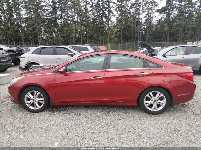 45705102 :رقم المزاد ، 5NPEC4AC0DH635662 vin ، 2013 Hyundai Sonata Limited مزاد بيع