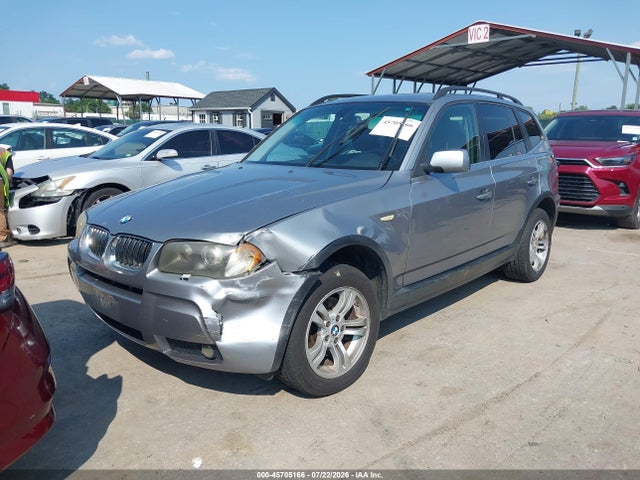2006 Bmw X3 3.0i მანქანა იყიდება აუქციონზე, vin: WBXPA93406WG80394, აუქციონის ნომერი: 45705166