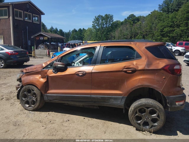 2018 Ford Ecosport Ses მანქანა იყიდება აუქციონზე, vin: MAJ6P1CL6JC198090, აუქციონის ნომერი: 45705181