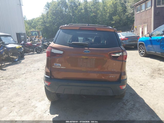 2018 Ford Ecosport Ses მანქანა იყიდება აუქციონზე, vin: MAJ6P1CL6JC198090, აუქციონის ნომერი: 45705181