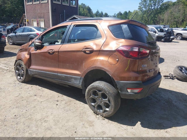 2018 Ford Ecosport Ses მანქანა იყიდება აუქციონზე, vin: MAJ6P1CL6JC198090, აუქციონის ნომერი: 45705181