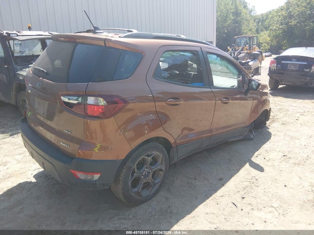 2018 Ford Ecosport Ses მანქანა იყიდება აუქციონზე, vin: MAJ6P1CL6JC198090, აუქციონის ნომერი: 45705181