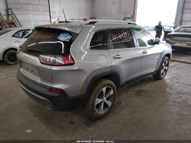 Продаж на аукціоні авто 2019 Jeep Cherokee Limited 4x4, vin: 1C4PJMDN8KD117121, номер лоту: 45705225