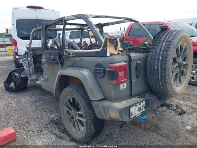2023 Jeep Wrangler 4xe Sahara 4x4 მანქანა იყიდება აუქციონზე, vin: 1C4JJXP6XPW630281, აუქციონის ნომერი: 45705229
