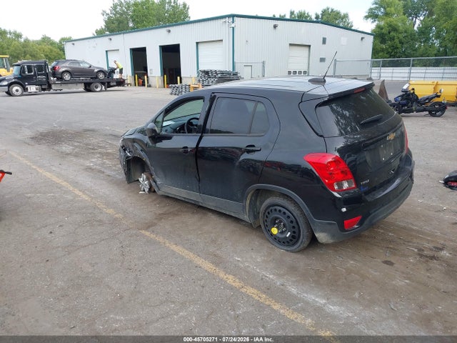 2020 Chevrolet Trax Fwd Ls მანქანა იყიდება აუქციონზე, vin: KL7CJKSB4LB066092, აუქციონის ნომერი: 45705271