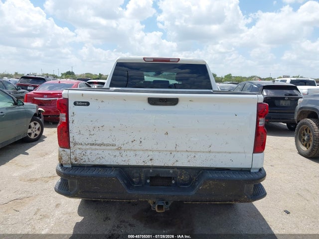45705301 :رقم المزاد ، 3GCPYAEH1MG455100 vin ، 2021 Chevrolet Silverado 1500 4wd  Short Bed Wt مزاد بيع