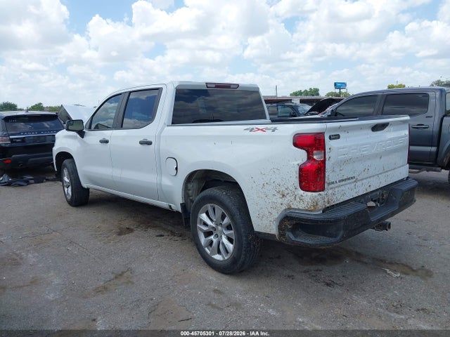 45705301 :رقم المزاد ، 3GCPYAEH1MG455100 vin ، 2021 Chevrolet Silverado 1500 4wd  Short Bed Wt مزاد بيع