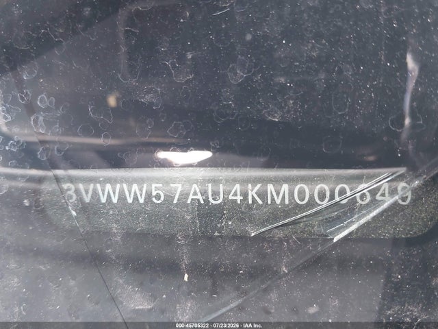 3VWW57AU4KM000649 Volkswagen Golf 1.4t S/1.4t Se