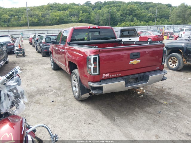 45705335 :رقم المزاد ، 3GCUKSEJ6JG224251 vin ، 2018 Chevrolet Silverado 1500 1lz مزاد بيع