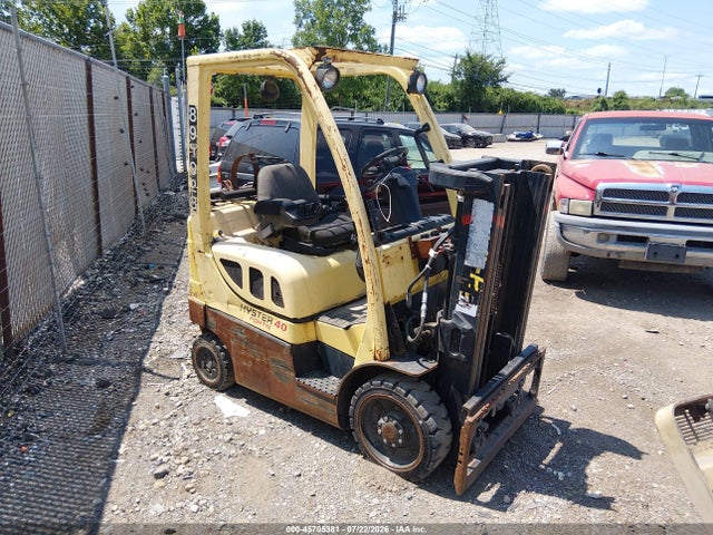 Продажа на аукционе авто 2008 Hyster Forklift S40ft, vin: F187V13700F, номер лота: 45705381