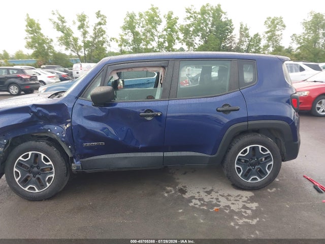 2018 Jeep Renegade Sport 4x4 მანქანა იყიდება აუქციონზე, vin: ZACCJBAB7JPJ50850, აუქციონის ნომერი: 45705388