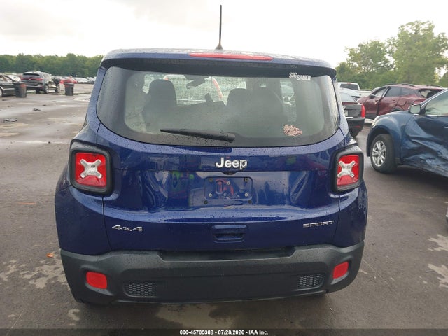 2018 Jeep Renegade Sport 4x4 მანქანა იყიდება აუქციონზე, vin: ZACCJBAB7JPJ50850, აუქციონის ნომერი: 45705388