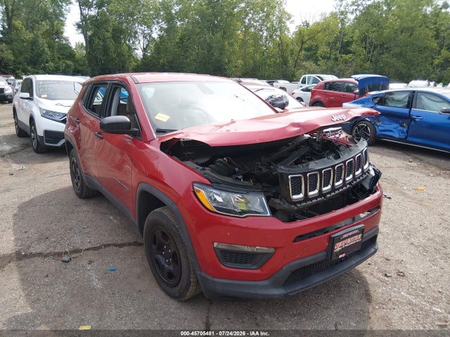Aukcja sprzedaży 2019 Jeep Compass Sport Fwd, vin: 3C4NJCAB5KT679578, numer aukcji: 45705481