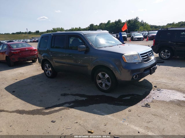 2013 Honda Pilot Ex-l მანქანა იყიდება აუქციონზე, vin: 5FNYF4H58DB073889, აუქციონის ნომერი: 45705485