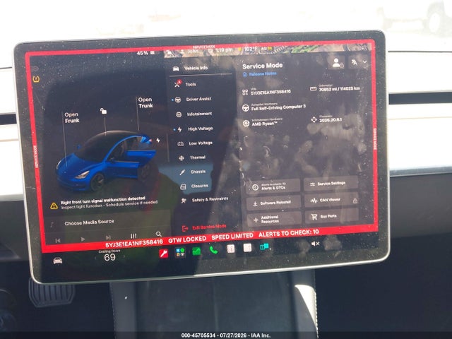 Tesla Model 3 Rear-wheel Drive 2022 5YJ3E1EA1NF358416 Image 19