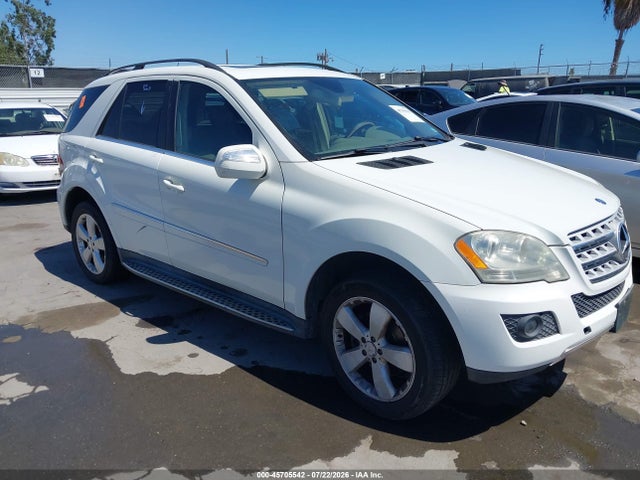 Продаж на аукціоні авто 2010 Mercedes-benz Ml 350, vin: 4JGBB5GB2AA601344, номер лоту: 45705542