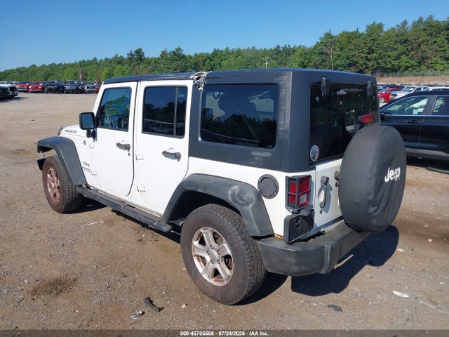 Продаж на аукціоні авто 2014 Jeep Wrangler Unlimited Sport, vin: 1C4BJWDG5EL162714, номер лоту: 45705568