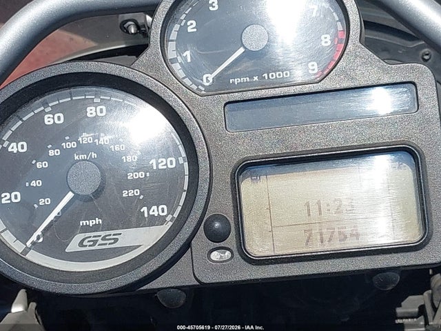 2005 Bmw R1200 Gs მანქანა იყიდება აუქციონზე, vin: WB10317A35ZL78650, აუქციონის ნომერი: 45705619