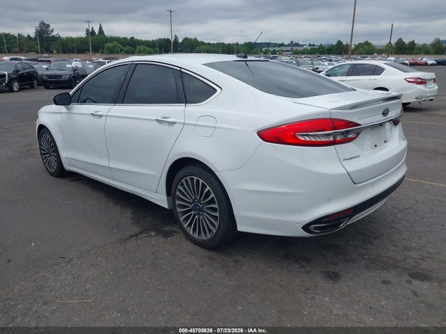 45705626 :رقم المزاد ، 3FA6P0D96JR225903 vin ، 2018 Ford Fusion Titanium مزاد بيع