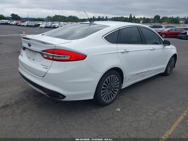 45705626 :رقم المزاد ، 3FA6P0D96JR225903 vin ، 2018 Ford Fusion Titanium مزاد بيع