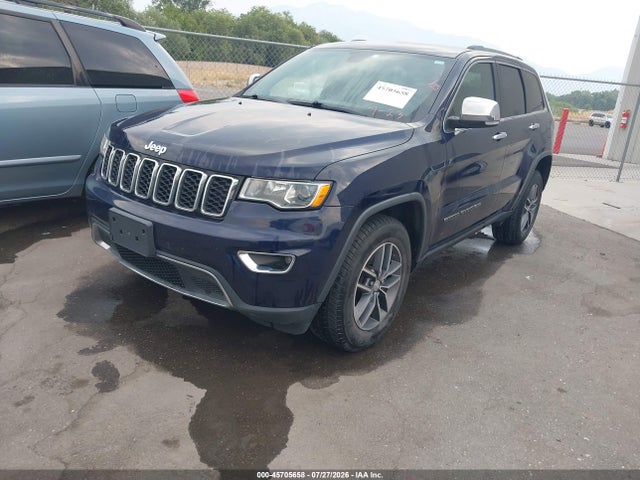 45705658 :رقم المزاد ، 1C4RJFBG3HC800707 vin ، 2017 Jeep Grand Cherokee Limited 4x4 مزاد بيع
