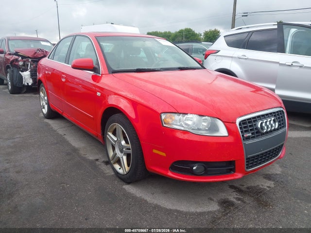 Продаж на аукціоні авто 2008 Audi A4 2.0t, vin: WAUAF78E68A047029, номер лоту: 45705667