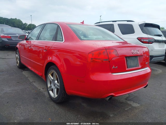 Продаж на аукціоні авто 2008 Audi A4 2.0t, vin: WAUAF78E68A047029, номер лоту: 45705667