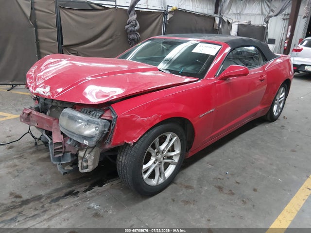 45705676 :رقم المزاد ، 2G1FD3D30F9107819 vin ، 2015 Chevrolet Camaro 1lt مزاد بيع