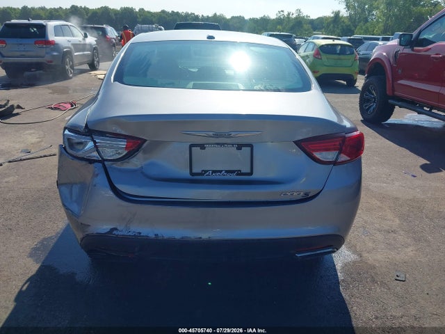 2015 Chrysler 200 S მანქანა იყიდება აუქციონზე, vin: 1C3CCCBB3FN737441, აუქციონის ნომერი: 45705740