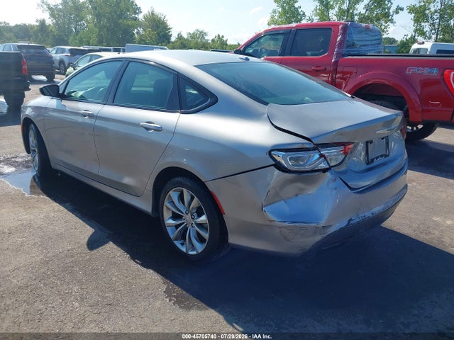 2015 Chrysler 200 S მანქანა იყიდება აუქციონზე, vin: 1C3CCCBB3FN737441, აუქციონის ნომერი: 45705740
