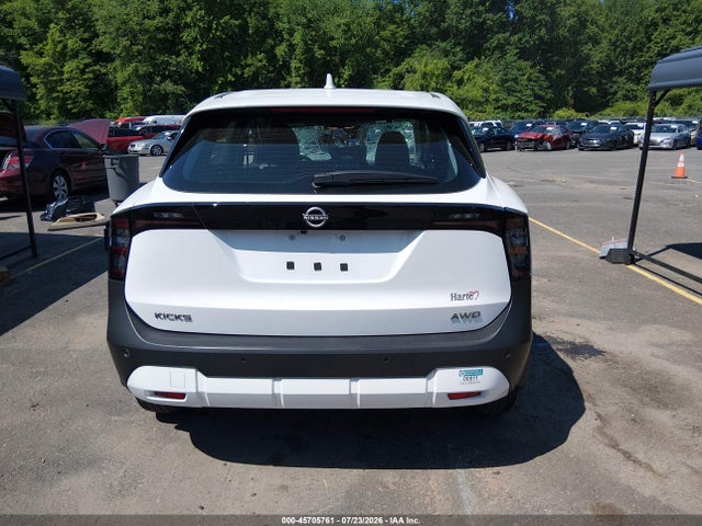 45705761 :رقم المزاد ، 3N8AP6BB8SL305659 vin ، 2025 Nissan Kicks S Intelligent Awd مزاد بيع