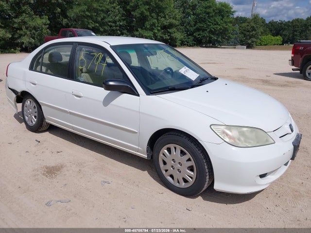 2004 Honda Civic Lx მანქანა იყიდება აუქციონზე, vin: 2HGES15504H602636, აუქციონის ნომერი: 45705794