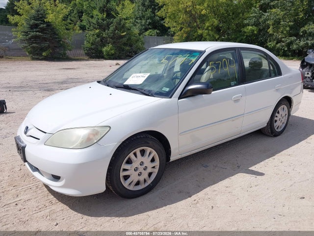 2004 Honda Civic Lx მანქანა იყიდება აუქციონზე, vin: 2HGES15504H602636, აუქციონის ნომერი: 45705794
