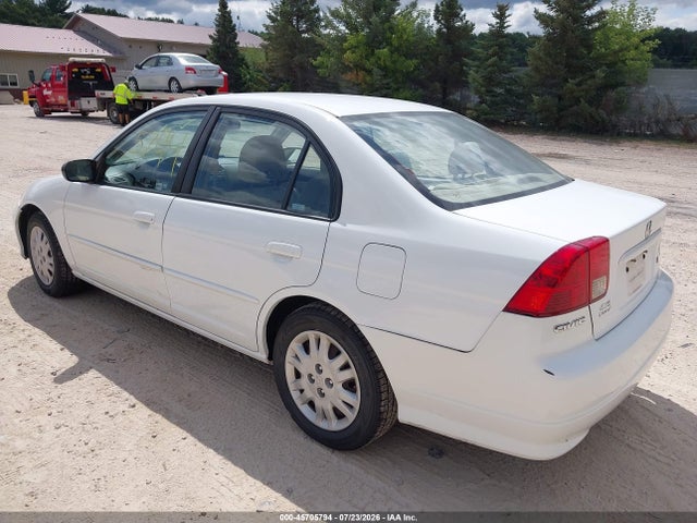 2004 Honda Civic Lx მანქანა იყიდება აუქციონზე, vin: 2HGES15504H602636, აუქციონის ნომერი: 45705794