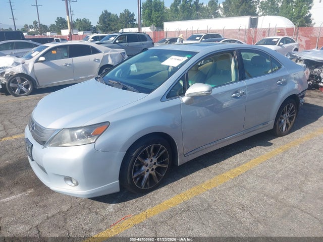2010 Lexus Hs 250h Premium მანქანა იყიდება აუქციონზე, vin: JTHBB1BA5A2021378, აუქციონის ნომერი: 45705862