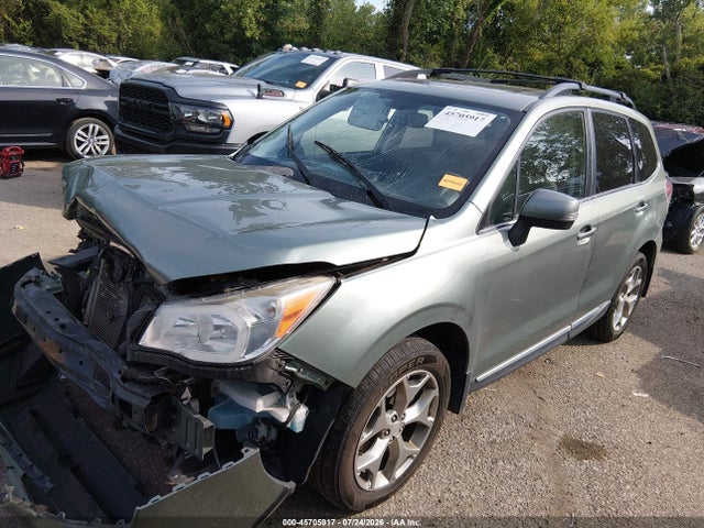 2015 Subaru Forester 2.5i Touring მანქანა იყიდება აუქციონზე, vin: JF2SJAWC7FH547257, აუქციონის ნომერი: 45705917