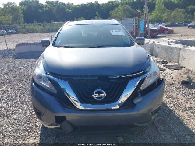 45705980 :رقم المزاد ، 5N1AZ2MG3HN198337 vin ، 2017 Nissan Murano Sl مزاد بيع