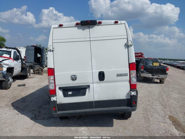 Aukcja sprzedaży 2026 Ram Promaster 2500 Tradesman High Roof 159 Wb W/pass Seat, vin: 3C6LRVDG3TE160335, numer aukcji: 45705997