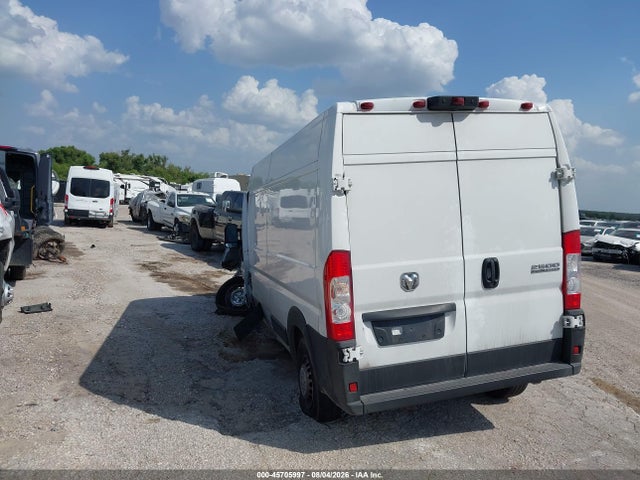 Aukcja sprzedaży 2026 Ram Promaster 2500 Tradesman High Roof 159 Wb W/pass Seat, vin: 3C6LRVDG3TE160335, numer aukcji: 45705997