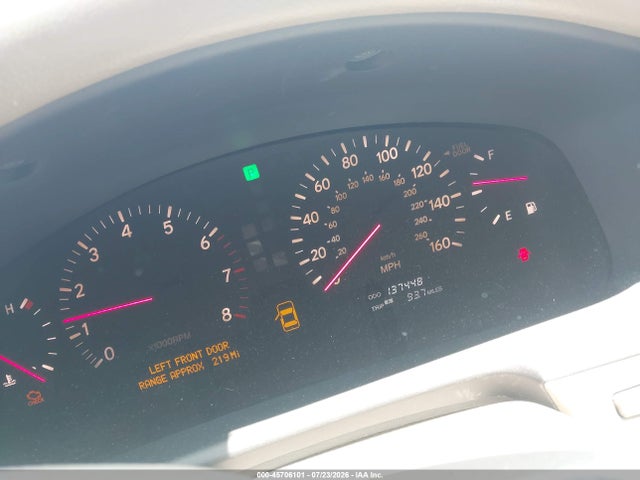 45706101 :رقم المزاد ، JTHBN30F120089191 vin ، 2002 Lexus Ls 430 مزاد بيع